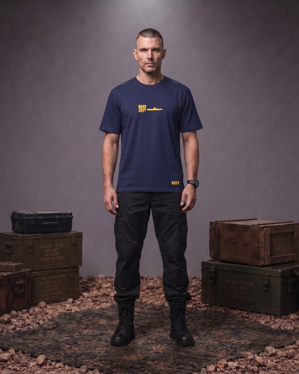 THE NAVY TEE