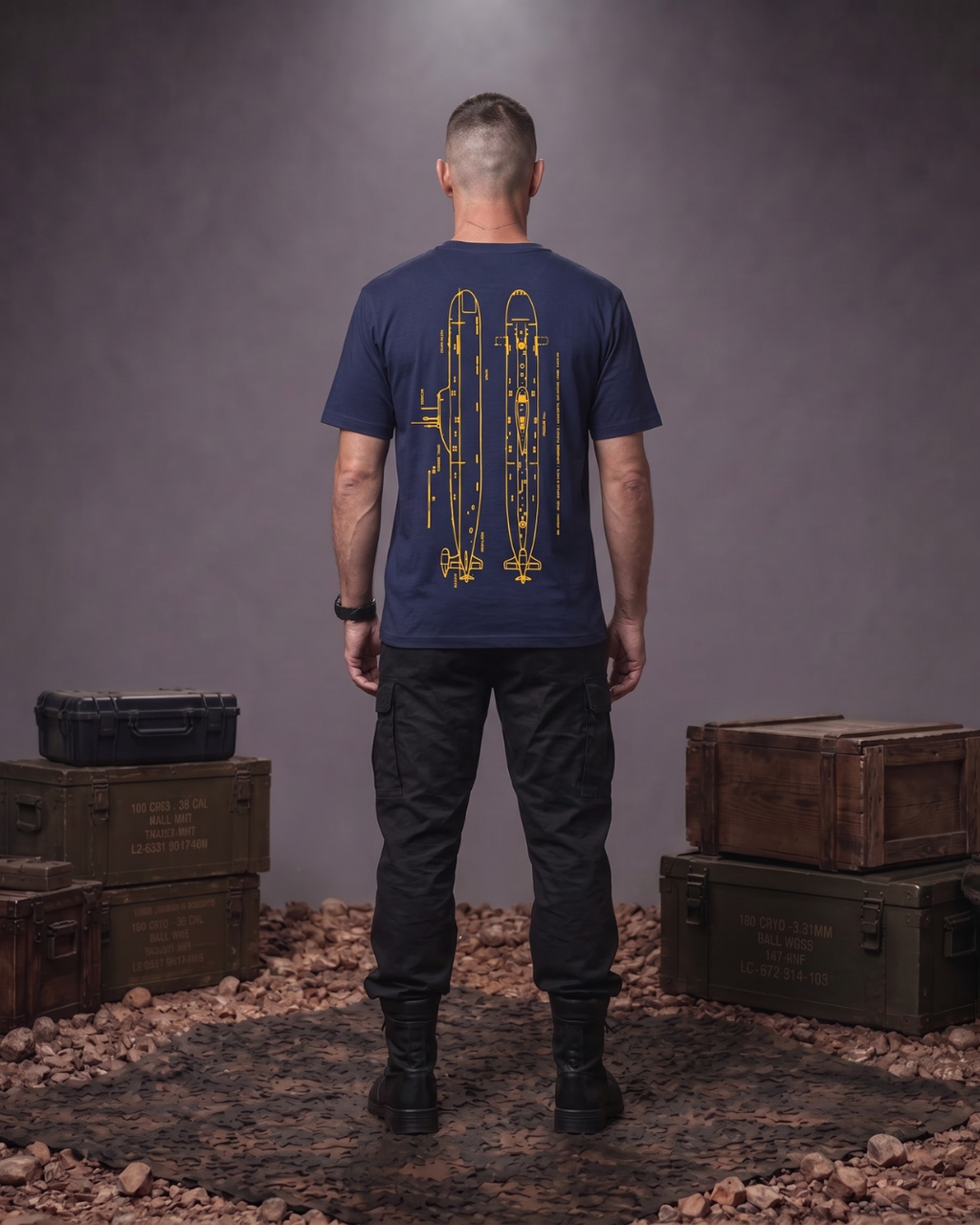 THE NAVY TEE